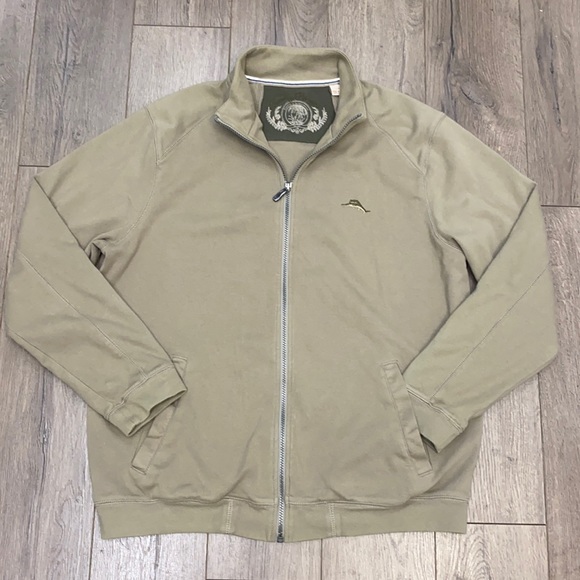 Tommy Bahama Other - Tommy Bahama Men's Jersey Knit Zip Front Jacket